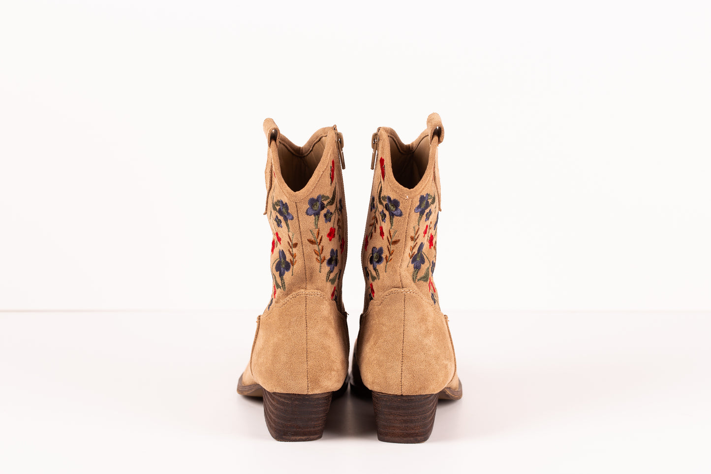 Botines con flores Ada