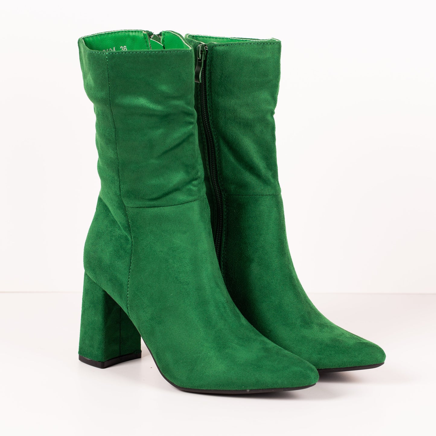 Botines verdes Carlota