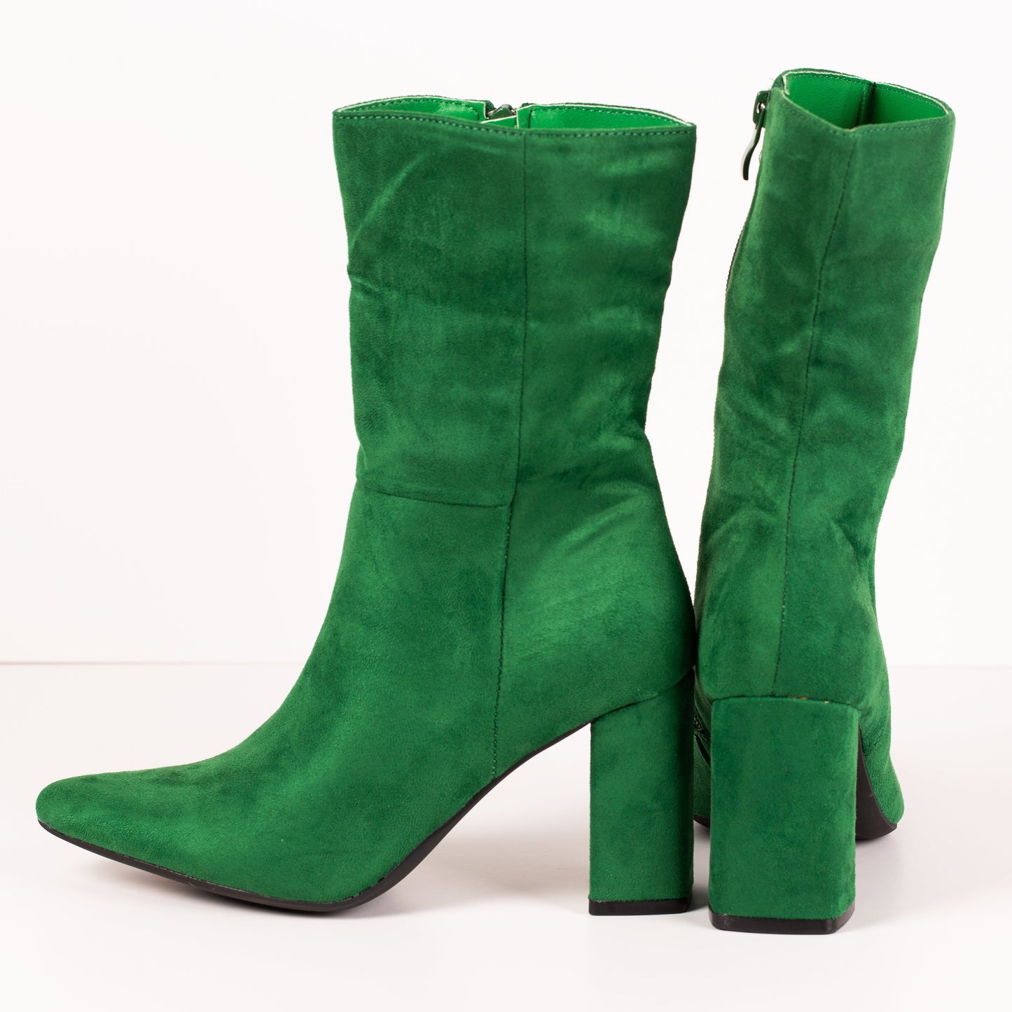 Botines verdes Carlota